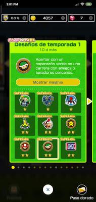 Mario Kart Tour: Nuevos desafíos y recompensas para carreras Multijugador/Multiplayer con amigos