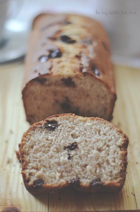 Banana bread sin gluten