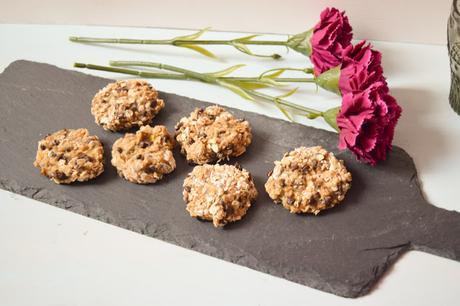 Galletas Veganas de Avena y Plátano Sin Azúcar