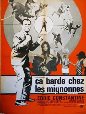 RESIDENCIA PARA ESPÍAS (Ca barde chez les mignonnes) (Les Mignonnes) (España, Alemania del Oeste; 1966) Espionaje, Intriga, Comedia, Acción