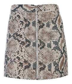 Falda Print Serpiente