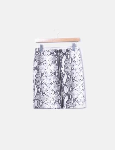 Falda Print Serpiente