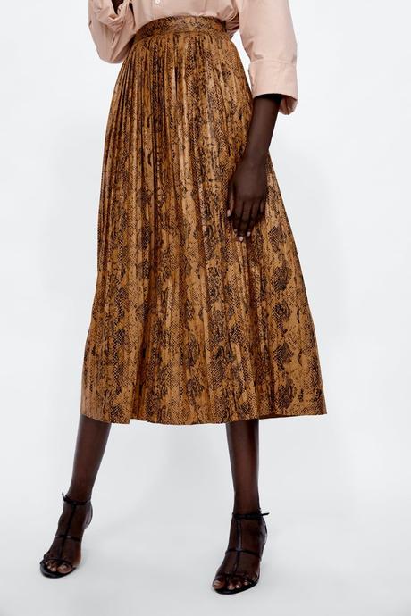 Falda Print Serpiente