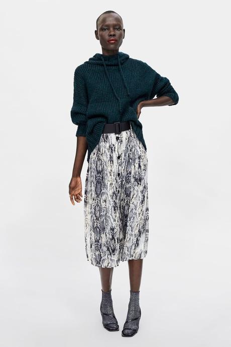 Falda Print Serpiente