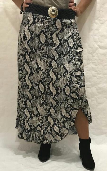 Falda Print Serpiente
