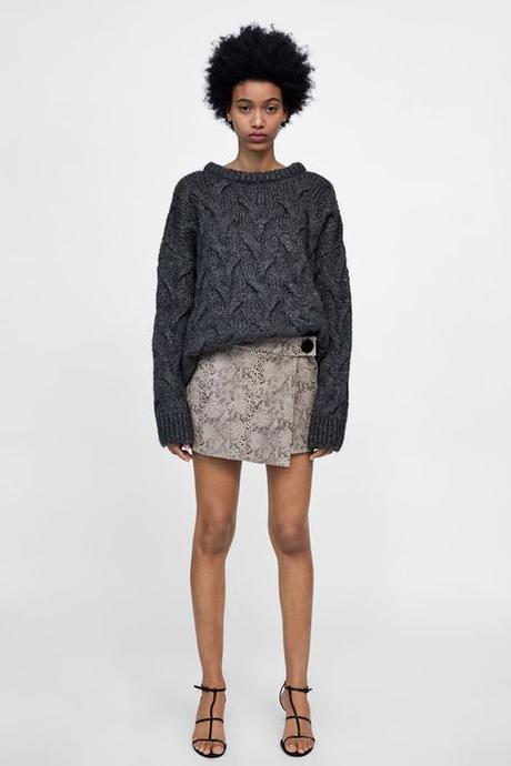 Falda Print Serpiente