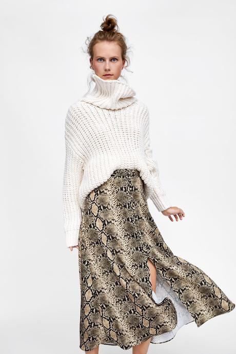 Falda Print Serpiente