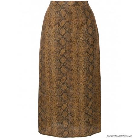 Falda Print Serpiente