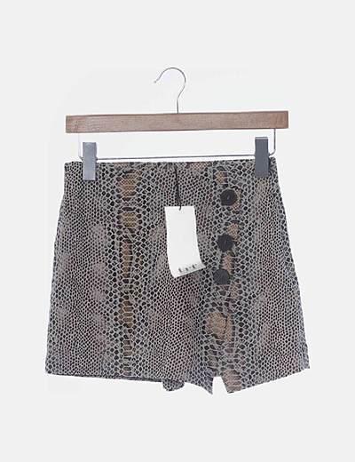 Falda Print Serpiente