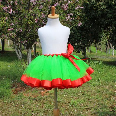 Falda Tul Roja Navidad