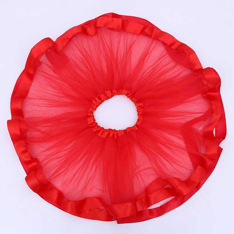 Falda Tul Roja Navidad