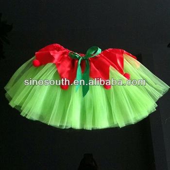 Falda Tul Roja Navidad