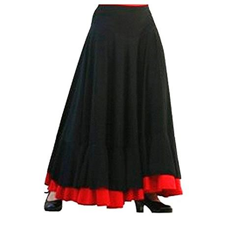 Falda Negra Flamenca Nina