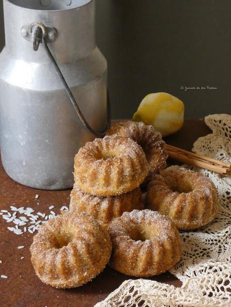 Mini Bundt Cake de Arroz con Leche