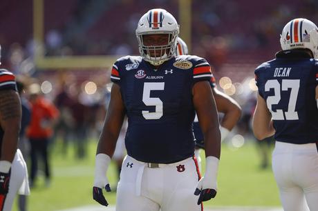 Los 5 mejores tackles defensivos rumbo al Draft NFL 2020