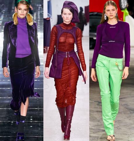 MORADO tendencias cromaticas invierno 2020