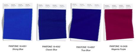 Los Colores de Moda otoño invierno 2020/2021 azul color de moda 2020