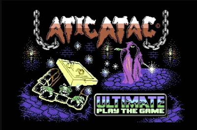 Ya disponible para descarga gratuita la versión para C64 de Atic Atac. #YoMeQuedoEnCasa