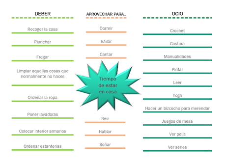 ¿QuÉ HACER EN CASA?