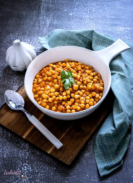 Garbanzos al curry