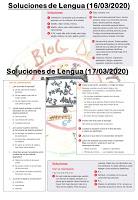 Soluciones de Lengua (Primera Semana)
