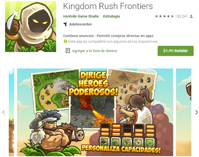 Juegos gratuitos para Android por tiempo limitado - Play Store (17 de marzo de 2020) Juegos gratuitos para Android por tiempo limitado - Play Store (17 de marzo de 2020)