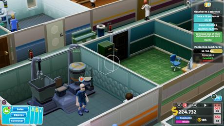 Análisis Two Point Hospital – El magnate de la sanidad