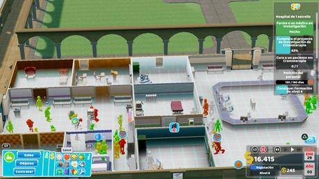 Análisis Two Point Hospital – El magnate de la sanidad