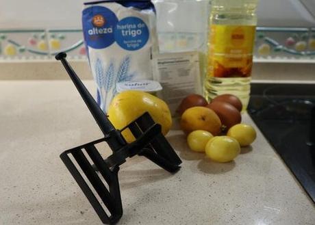 Los ingredientes necesarios para hacer el bizcocho 3 2 1 con Mycook de Taurus