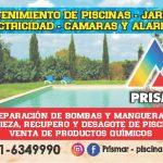 Mantenimiento de Parques y Piscinas en Carlos Paz Prismar