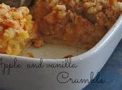 Crumble manzana vainilla