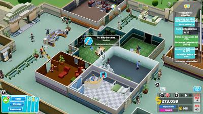 Impresiones con Two Point Hospital para Switch; digno sucesor de un clásico de la gestión en videojuegos