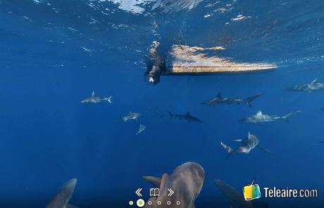 Visitas virtuales bajo el agua con Air Pagno