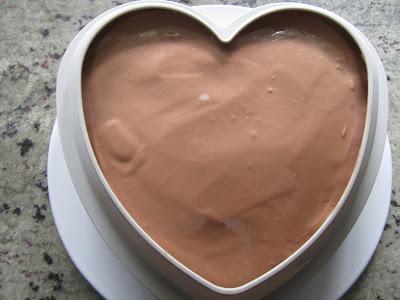 Corazón de chocolate y frutos rojos Thermomix
