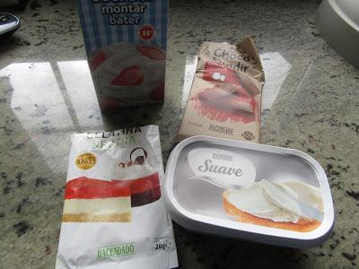 Corazón de chocolate y frutos rojos Thermomix