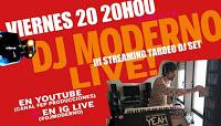 Dj Set en Streaming de Dj Moderno