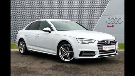 2018 Audi A4 White