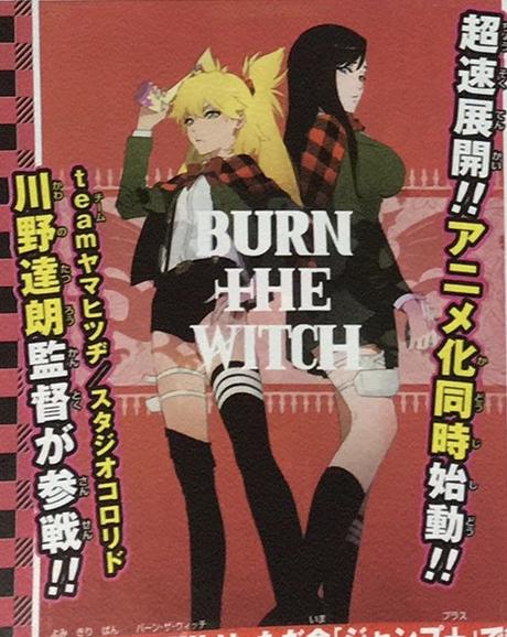 El anime ''Burn The Witch'', (por autor de Bleach) recibe adaptación al anime