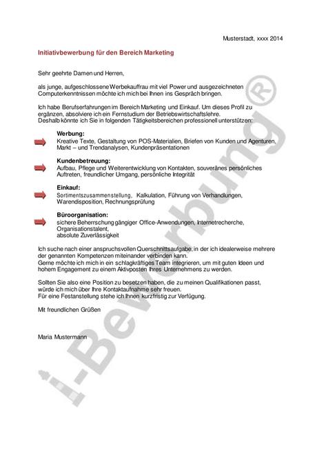 Initiativbewerbung Kaufmännischer Bereich Dass Sie In Microsoft Word Für Ihre Beste Ideen Personifizieren