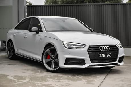 2018 White Audi A4