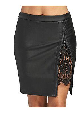 Faldas De Cuero Tallas Grandes