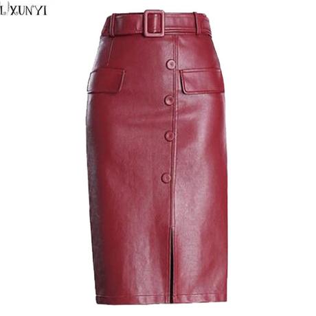 Faldas De Cuero Tallas Grandes