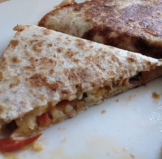 FAJITAS DE VERDURAS CON QUESO