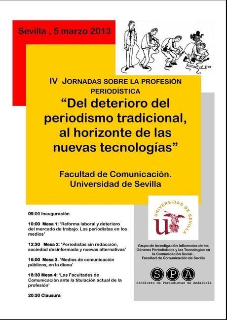IV Jornadas sobre la Profesión Periodística en la Facultad de Comunicación de Sevilla