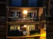 vecina Barrio Judíos Ponferrada todo’ desde balcón