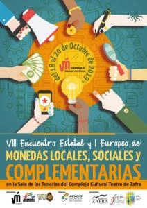 VIII Encuentro Estatal y I Encuentro Europeo de Monedas Sociales
