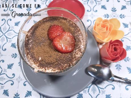 Tiramisú de fresas Tiramisú de fresas