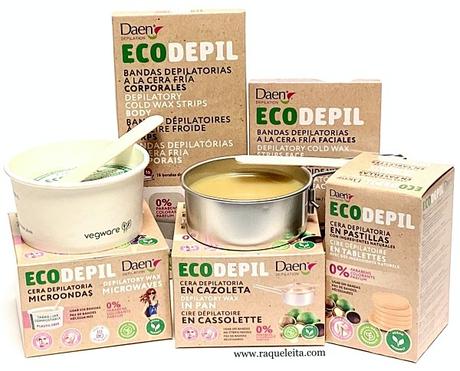 Daen Aumenta su Gama de Ceras Naturales Daen Ecodepil bodegon-cera-depilatoria-daen-ecodepil