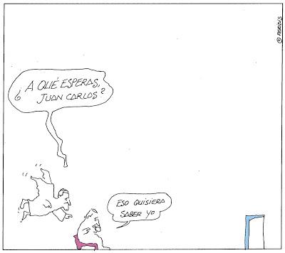 El rey hijo sacrifica al padre para intentar salvar la corona.