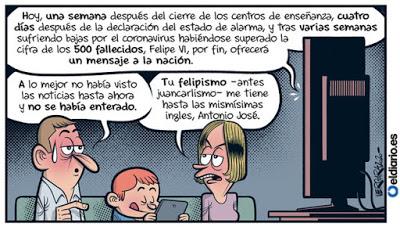 El rey hijo sacrifica al padre para intentar salvar la corona.